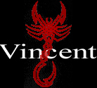 Vincent the red scorpion